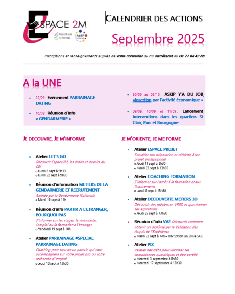 Cal sept 1 insta En septembre :